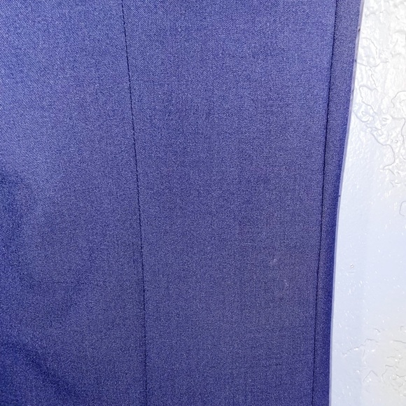 Tory Burch Navy Skylar Tuxedo Pants Size 2 - Picture 6 of 9